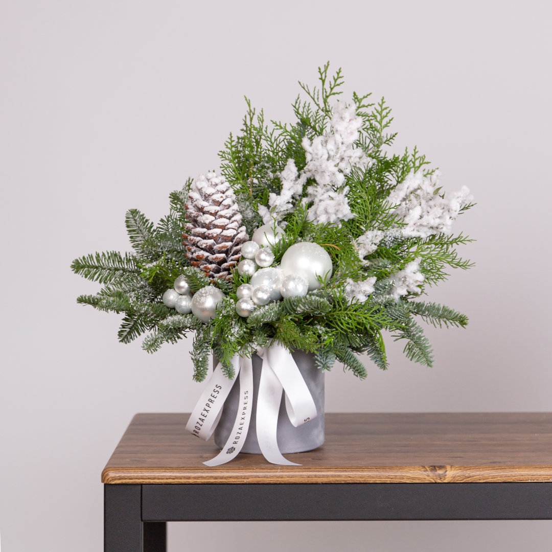 заказать букет Новогодняя композиция 28