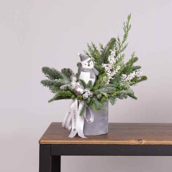 заказать букет Новогодняя композиция 27