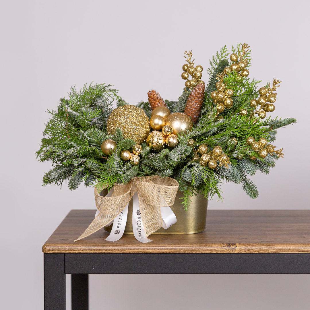 заказать букет Новогодняя композиция 30