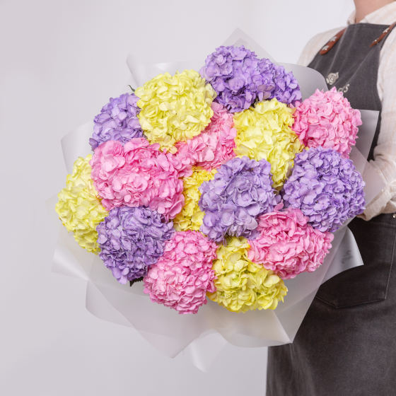 заказать букет Букет гортензий