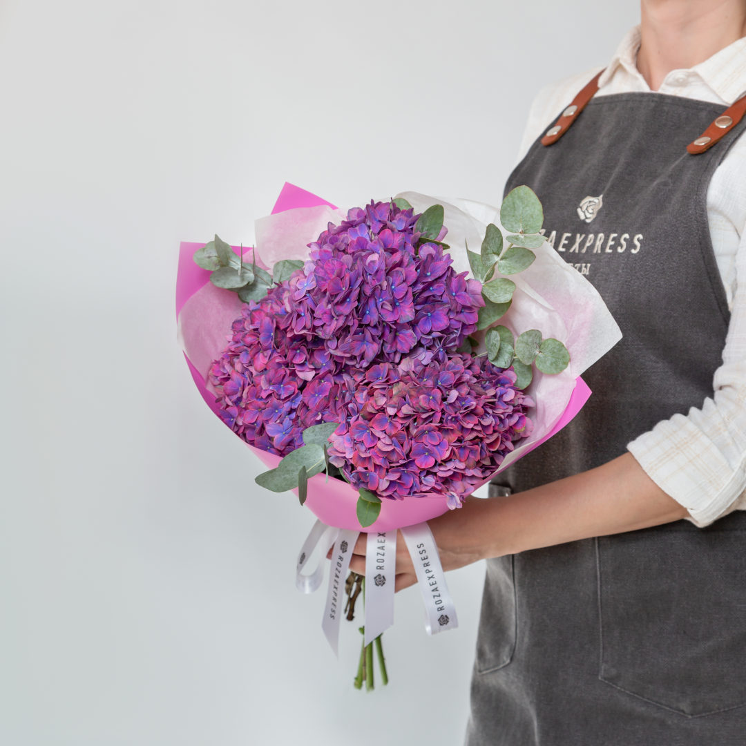 заказать букет Букет из голландской гортензии