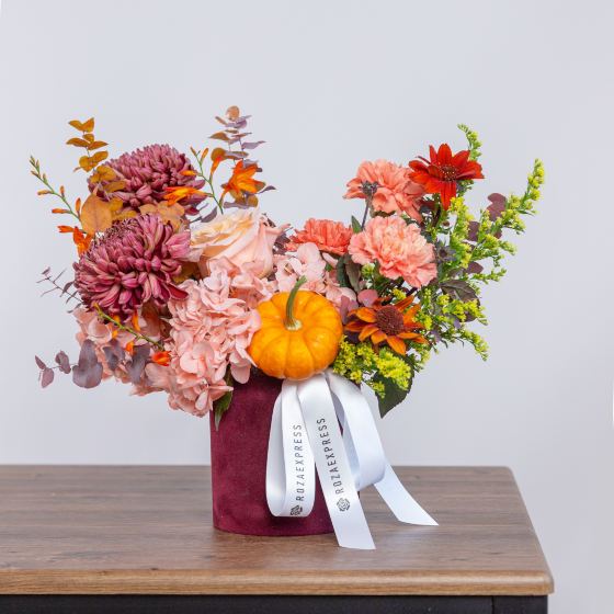 заказать букет Осенняя композиция 8