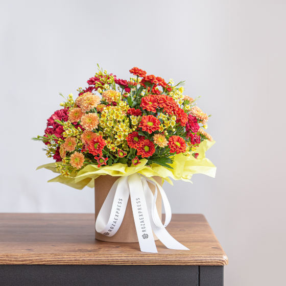 заказать букет Осенняя композиция 14