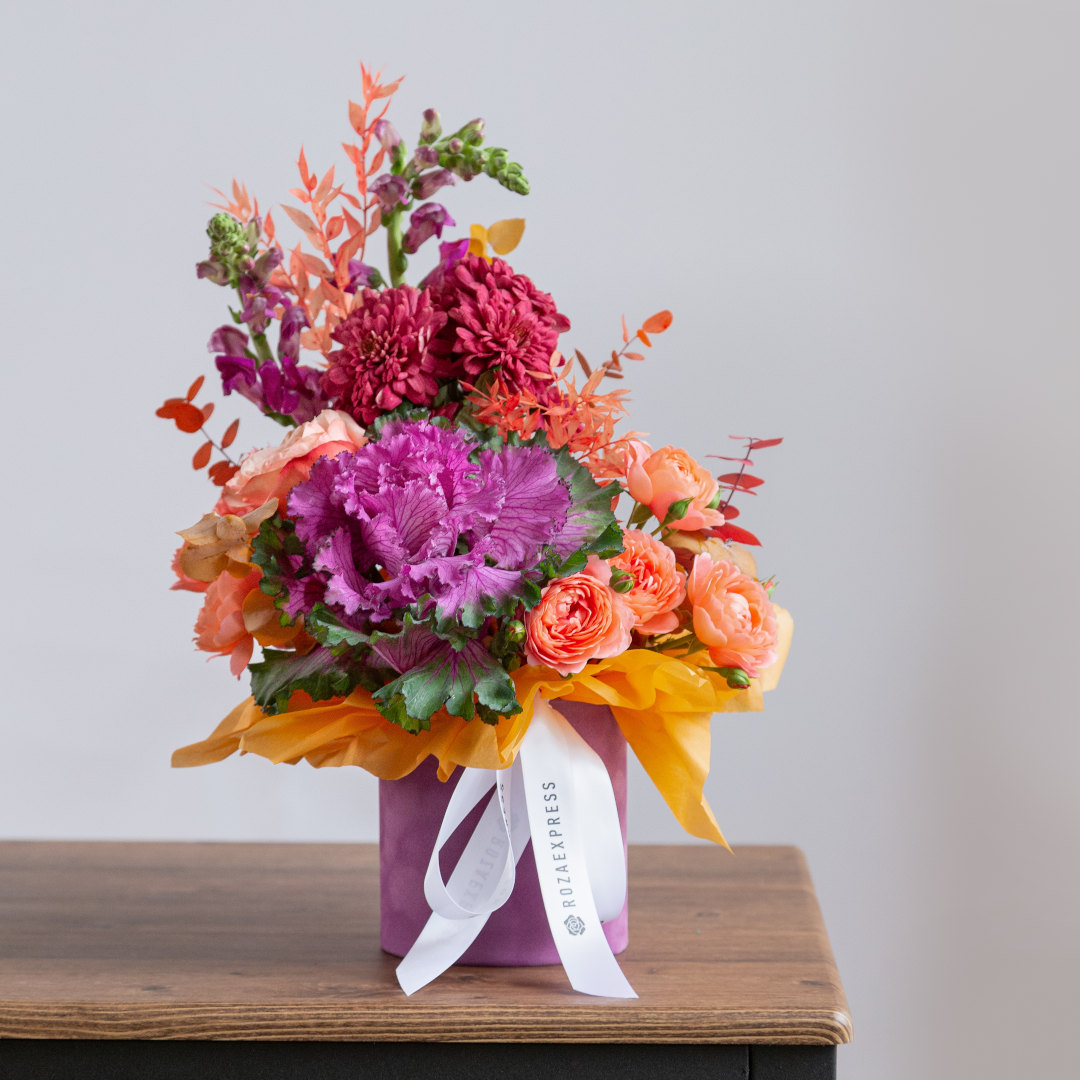 заказать букет Осенняя композиция 16