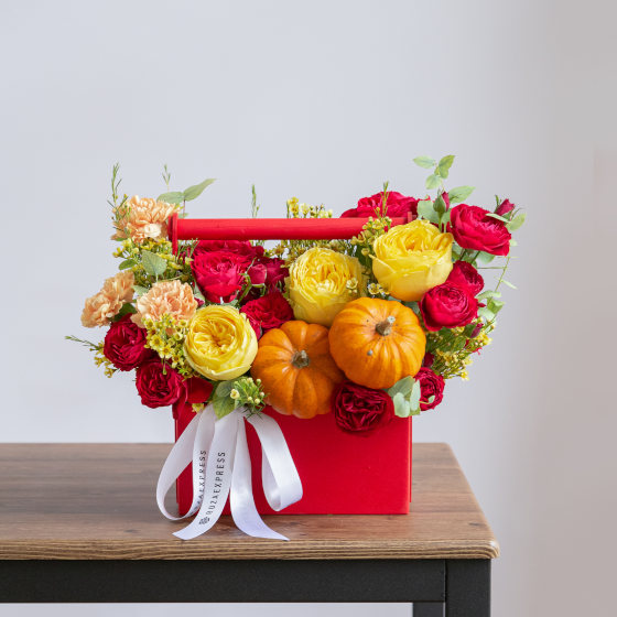 заказать букет Осенняя композиция 17