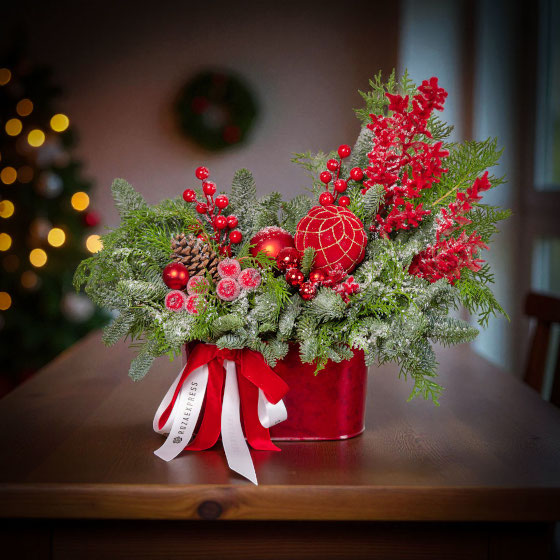 заказать букет Новогодняя композиция 29