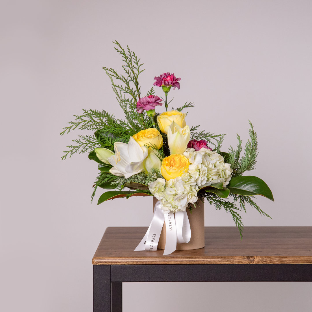 заказать букет Зимняя композиция 3