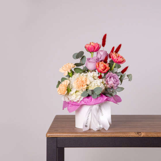 заказать букет Зимняя композиция 4