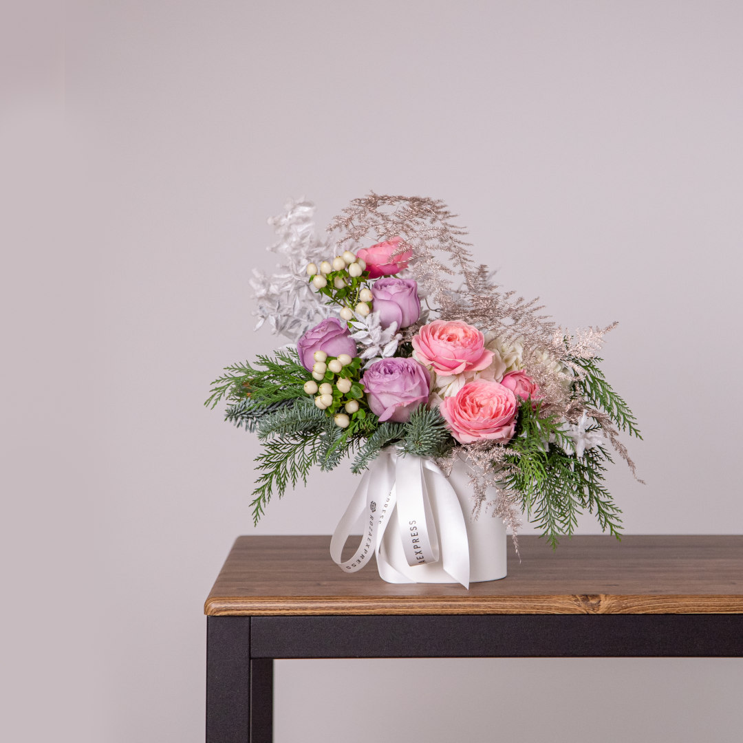 заказать букет Зимняя композиция 5