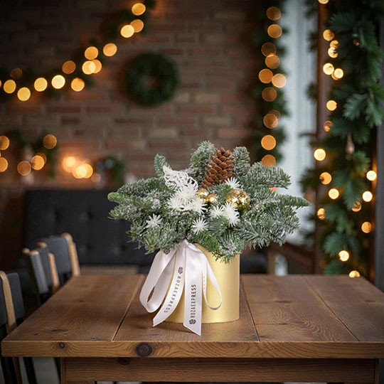 заказать букет Новогодняя композиция 31