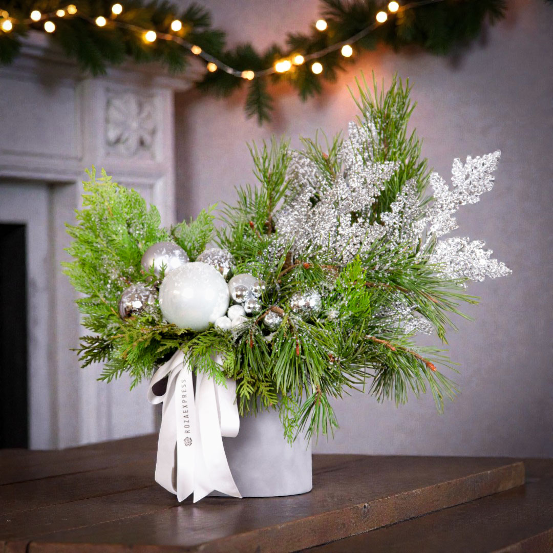 заказать букет Новогодняя композиция 32