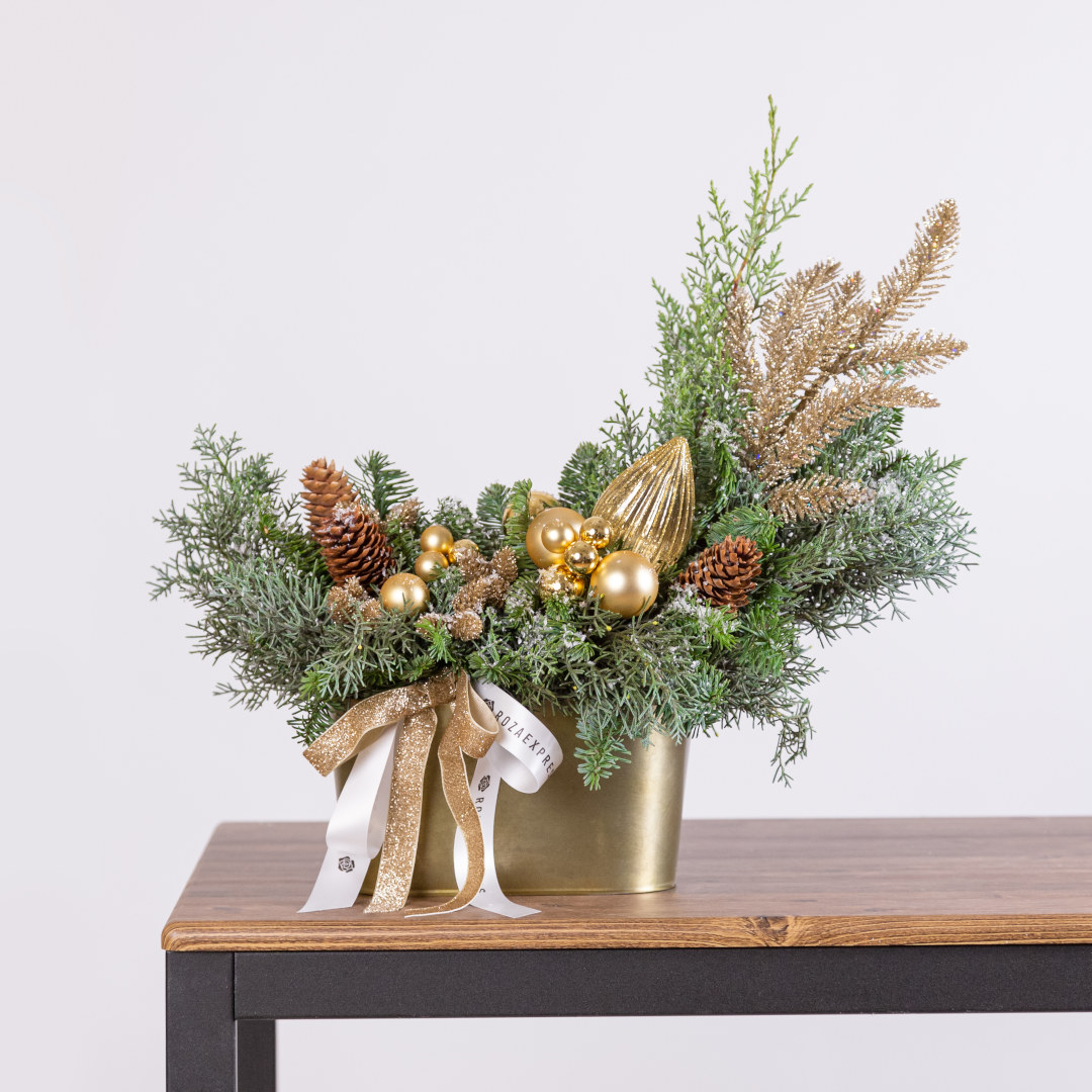 заказать букет Новогодняя композиция 36