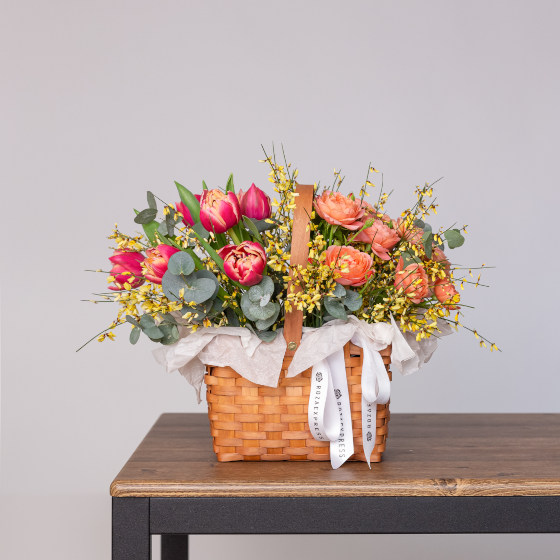 заказать букет Весенняя композиция 36